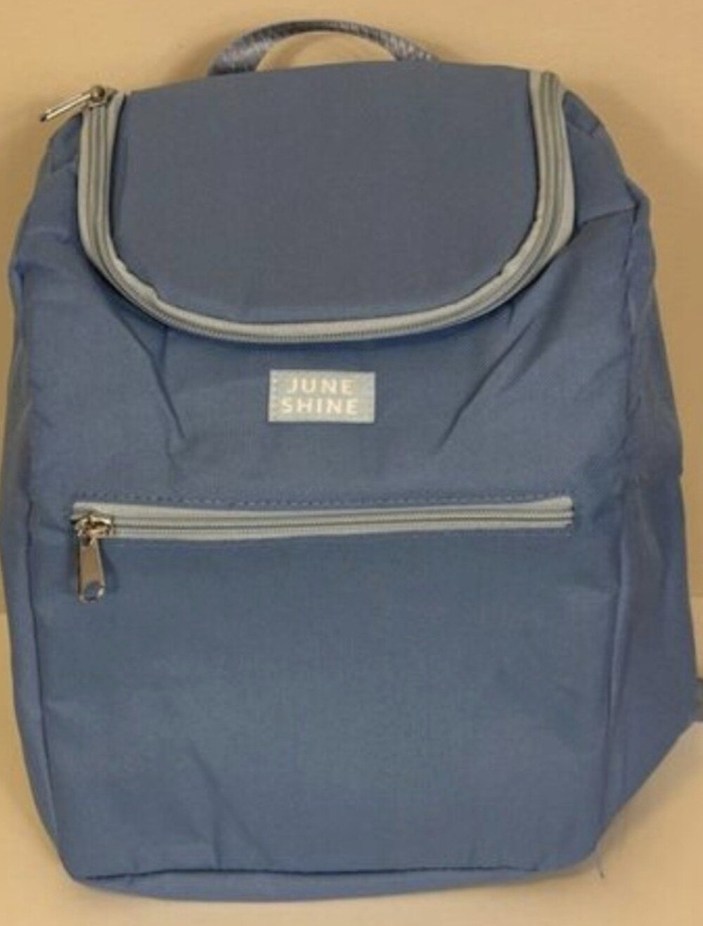 New June Shine Blue Backpack Insulated Cooler Bag